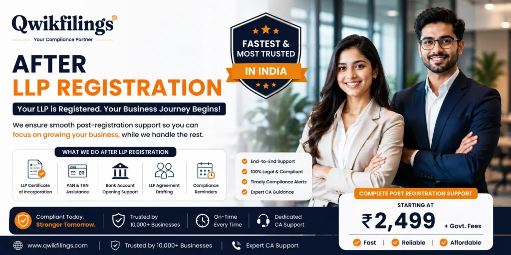After LLP Registration