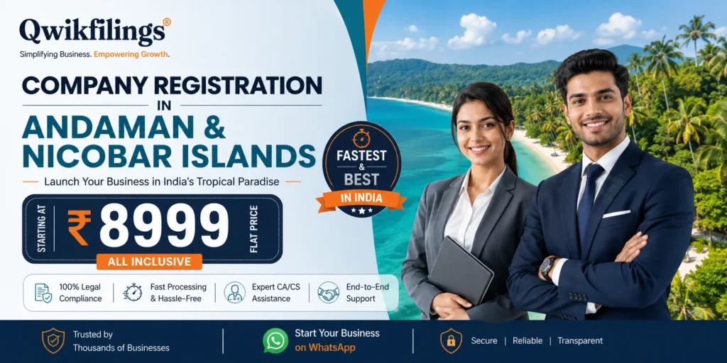 Company Registration in Andaman & Nicobar Islands