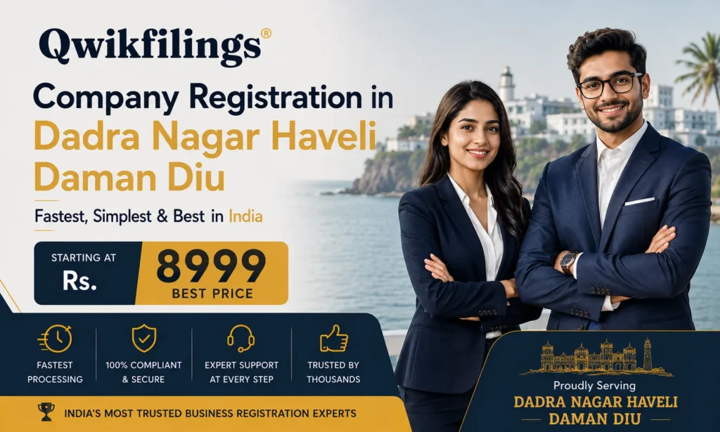 Company Registration in Dadra Nagar Haveli Daman Diu