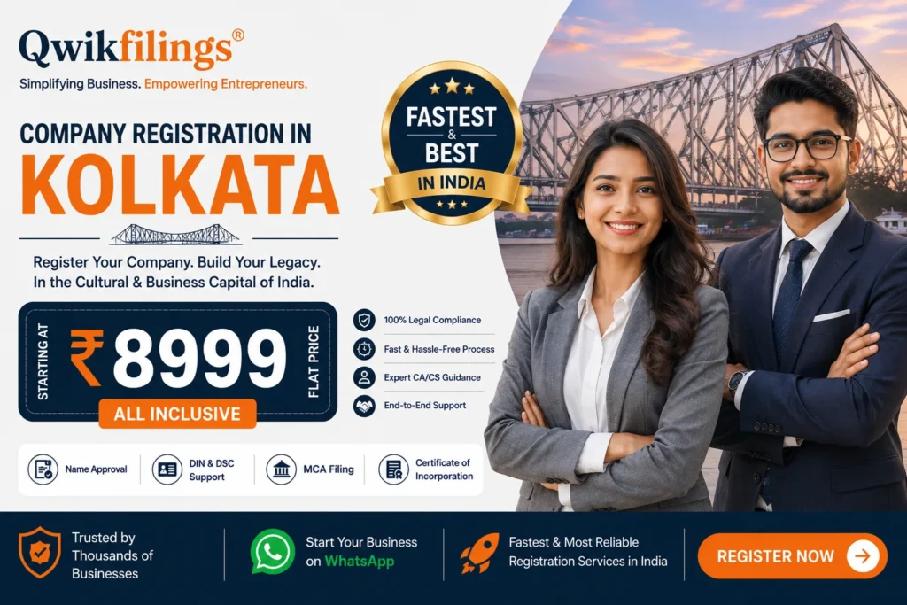 Company Registration in Kolkata