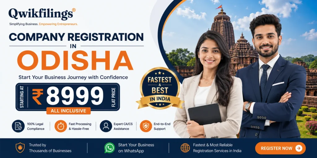 Company Registration in Odisha