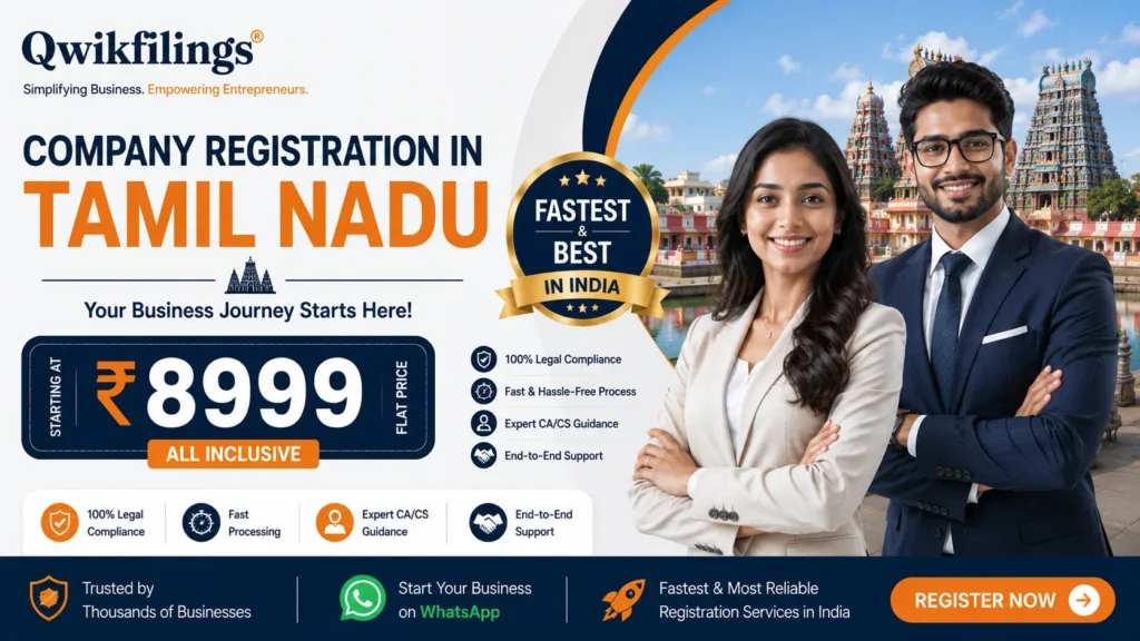 Company Registration in Tamil Nadu