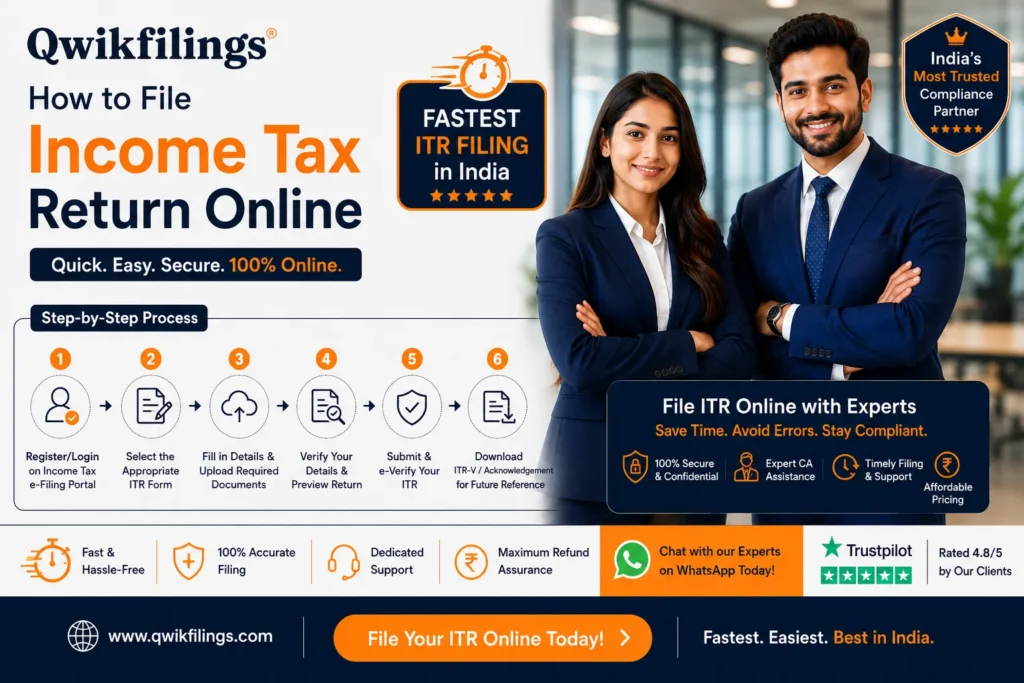 How to File Income Tax Return Online
