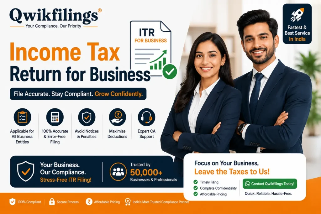 Income Tax Return for Business