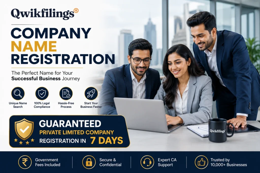 company name registration