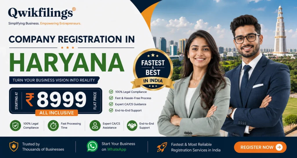 Company Registration in Haryana