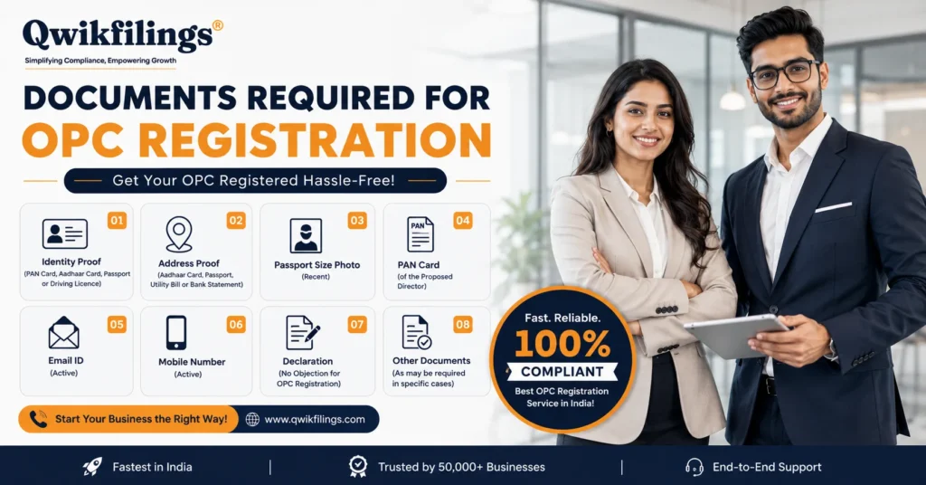 Documents Required For OPC Registration